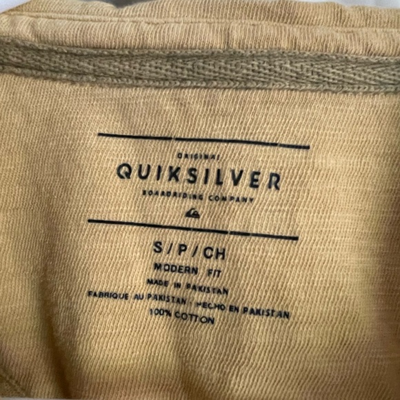Quiksilver Men’s Polo Shirt Size Small - Picture 3 of 4